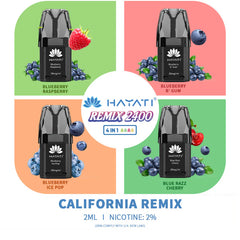 Hayati Remix 2400 PODs x4