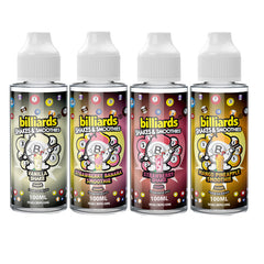 Billiards Shakes & Smoothies Range 100ml Shortfill 0mg (70VG/30PG)