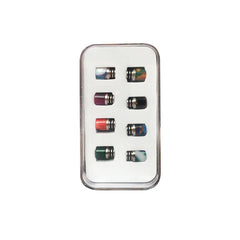 Replacement 510 Drip Tip Set Mixed Design - Pack of 8