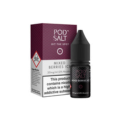 11mg Pod Salt - Flavoured 10ml Nicotine Salt (50VG/50PG)