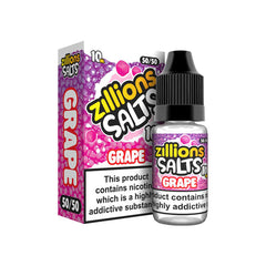 20mg Zillions Salts 10ml Nic Salts (50VG/50PG)