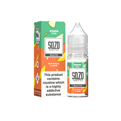 10mg Sqzd Flavoured Nic Salts 10ml (50VG/50PG)