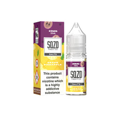 10mg Sqzd Flavoured Nic Salts 10ml (50VG/50PG)