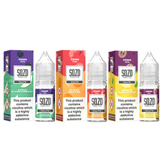 10mg Sqzd Flavoured Nic Salts 10ml (50VG/50PG)