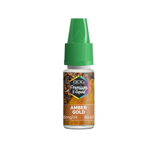 QCig Premium E-Liquids 10ml 12mg (60VG/40PG)