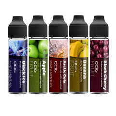 QCig Premium 50ml Shortfill 0mg (60VG/40PG)