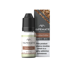 Vapemate Classic 18mg 10ml E-Liquid (70VG/30PG)