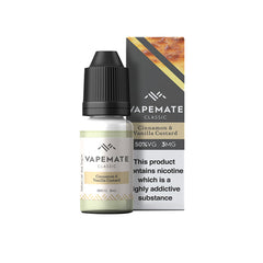 Vapemate Classic 18mg 10ml E-Liquid (70VG/30PG)