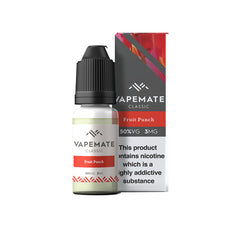 Vapemate Classic 18mg 10ml E-Liquid (70VG/30PG)