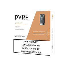 PVRE 20mg Refillable Pod Kit (50VG/50PG) - Plus 10ml E-liquid