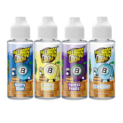Billiards Ciders Range 100ml Shortfill 0mg (70VG/30PG)