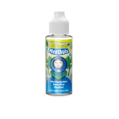 Billiards Menthol Range 100ml Shortfill 0mg (70VG/30PG)