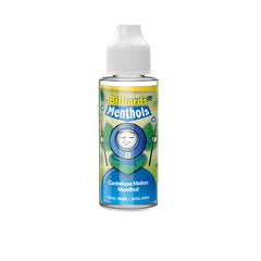Billiards Menthol Range 100ml Shortfill 0mg (70VG/30PG)