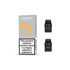 19mg AIRSCREAM Air Pre Filled Pods 2PCS 1.2Ω 2ml ( Compatible With AirsPops Pro & AirEgg )