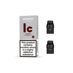 19mg AIRSCREAM Air Pre Filled Pods 2PCS 1.2Ω 2ml ( Compatible With AirsPops Pro & AirEgg )