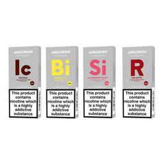 19mg AIRSCREAM Air Pre Filled Pods 2PCS 1.2Ω 2ml ( Compatible With AirsPops Pro & AirEgg )