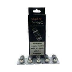 Aspire PockeX 0.6 / 1.2 Ohm Coil 5 Pack