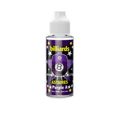 Billiards Astaires Range 0mg 100ml Shortfill (70VG/30PG)