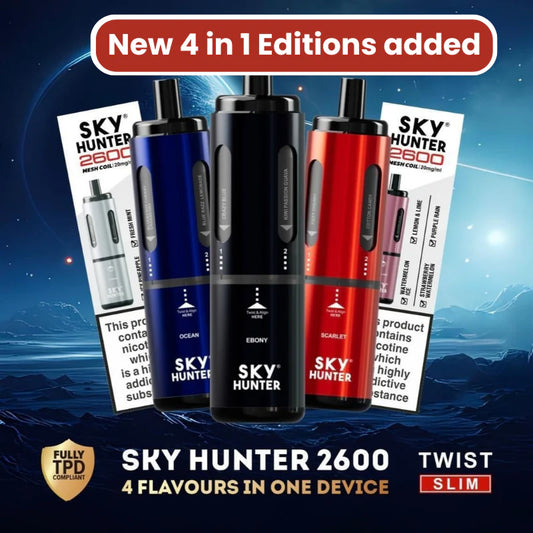 Sky Hunter Twist Slim 2600 Disposable