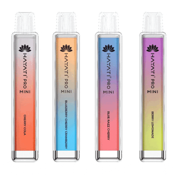 Hayati® Pro Mini 600 Puffs Disposable Vape – Blue Mist Vapes