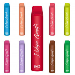 IVG Bar Plus 600 Puffs Disposable Vape Device