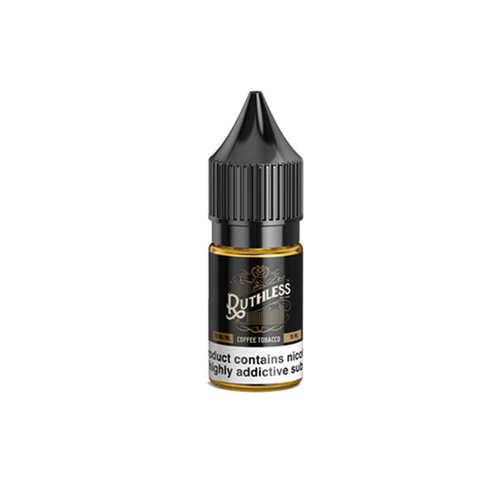10mg Ruthless 10ml Flavoured Nic Salts (50VG/50PG)