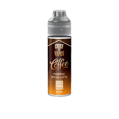 Chief of Vapes Coffee Range 50ml Shortfill 0mg (70VG/30PG)