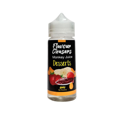 Desserts by Flavour Chasers 100ml Shortfill 0mg (70VG/30PG)