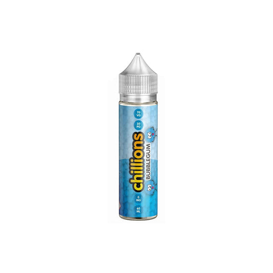 Chillions 0MG 50ml Shortfill (70VG/30PG)
