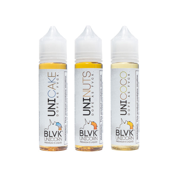 BLVK Unicorn Desserts 50ml Shortfill 0mg (70VG/30PG)