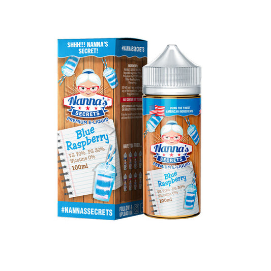 Nanna's Secret 100ml Shortfill 0mg (70VG/30PG)
