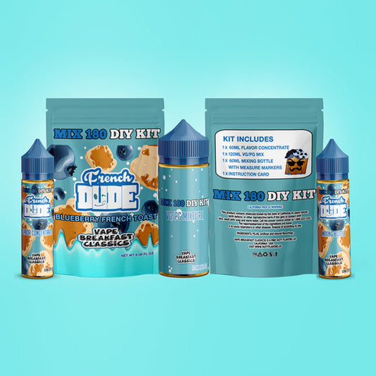 French Dude Blueberry French Toast DIY Mix Kit 180ml