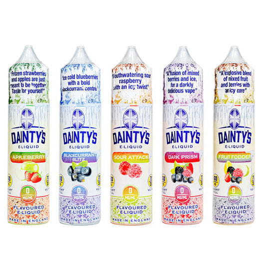 Dainty's ICE 50ml Shortfill 0mg (70VG/30PG)