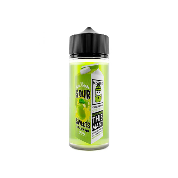 The Juiceman Sour 100ml Shortfill 0mg (70VG/30PG)