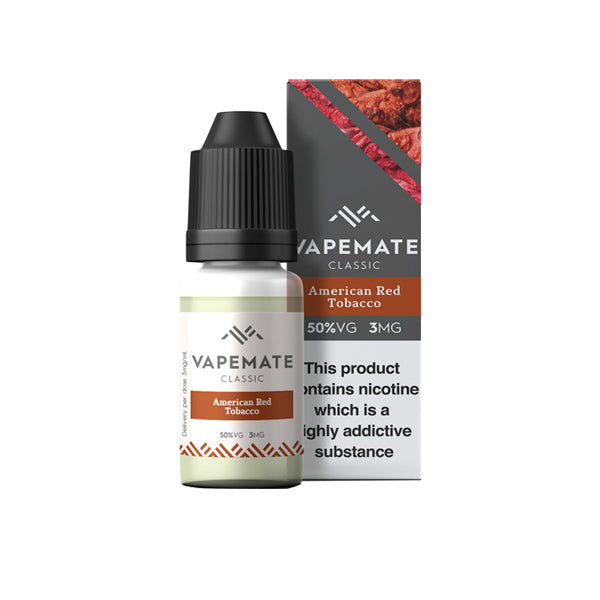Vapemate Classic 6mg 10ml E-Liquid (70VG/30PG)