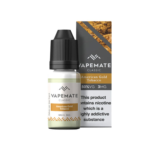 Vapemate Classic 18mg 10ml E-Liquid (70VG/30PG)