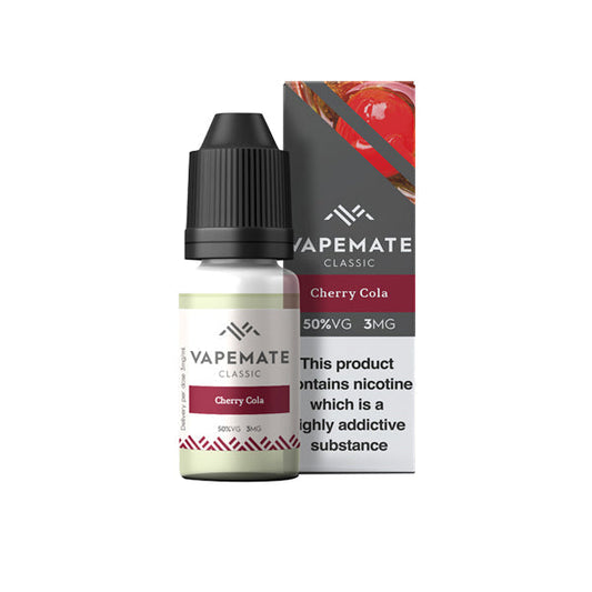 Vapemate Classic 18mg 10ml E-Liquid (70VG/30PG)