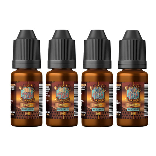 Soda Steam 0mg 10ml E-Liquid (60VG/40PG)