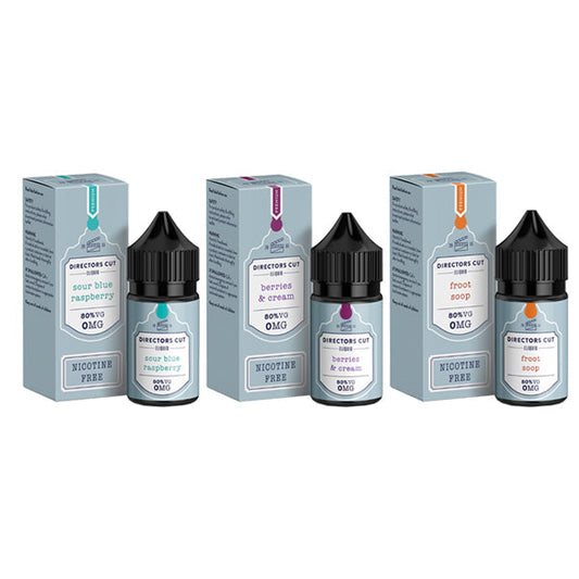 Directors Cut 30ml E-Liquid 0mg (80VG/20PG)