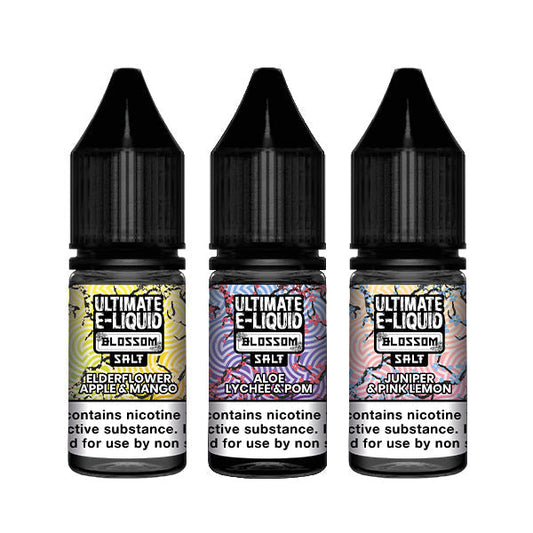 10mg Ultimate E-Liquid Blossom Salts 10ml Nic Salts (50VG/50PG)