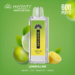 Hayati 600 Replacement PODS box of 10