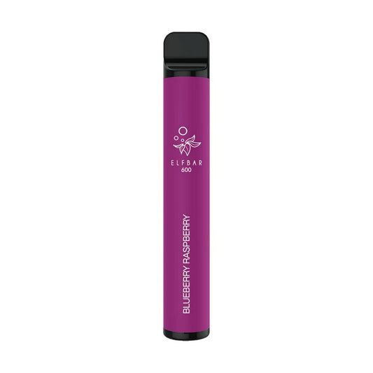 Blueberry Raspberry Elf Bar 600 Puffs | 40+ Flavours