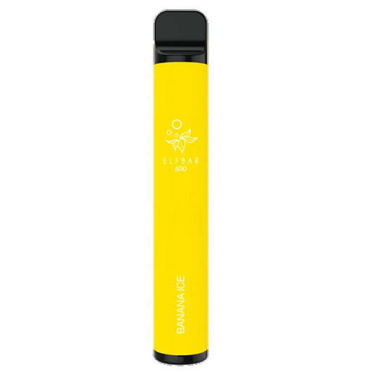 Banana Ice Elf Bar 600 Puffs | 40+ Flavours
