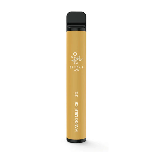 Mango Milk Ice Elf Bar 600 Puffs | 40+ Flavours