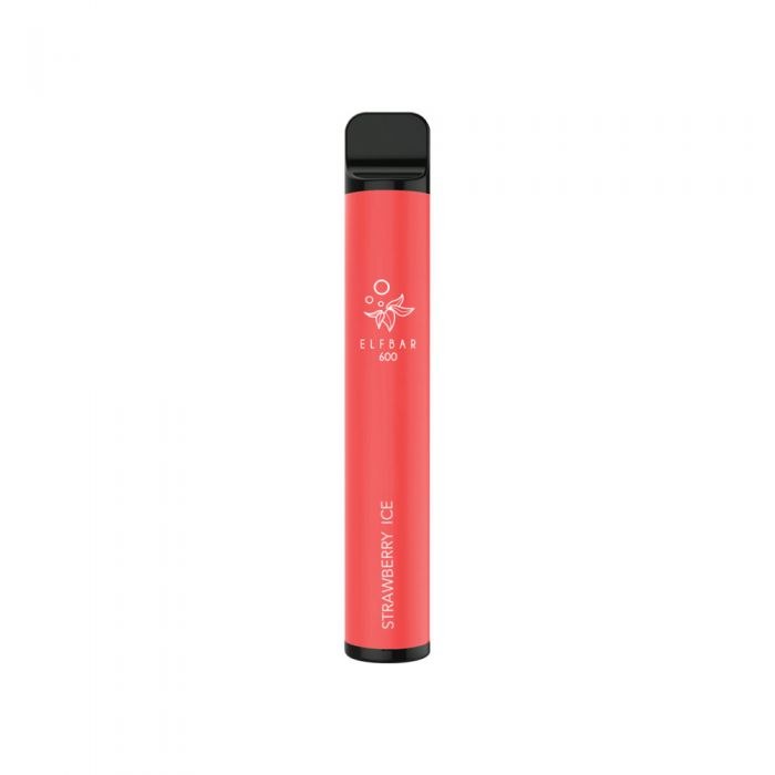 Strawberry Ice Elf Bar 600 Puffs | 40+ Flavours