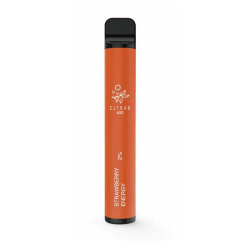 Strawberry Energy Elf Bar 600 Puffs | 40+ Flavours